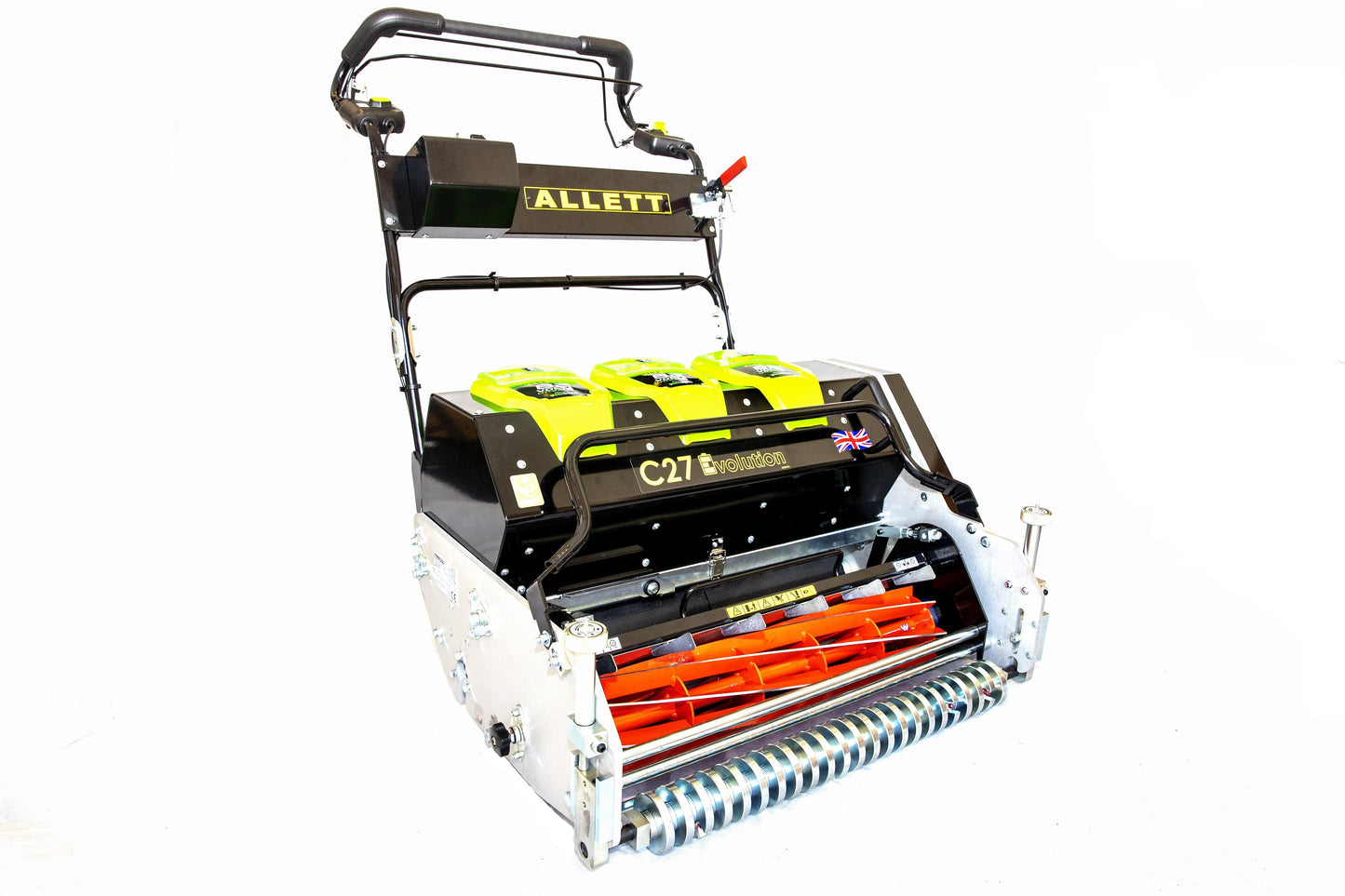 Allett C27E Evolution Cylinder Mower (Power-unit with Grassbox)