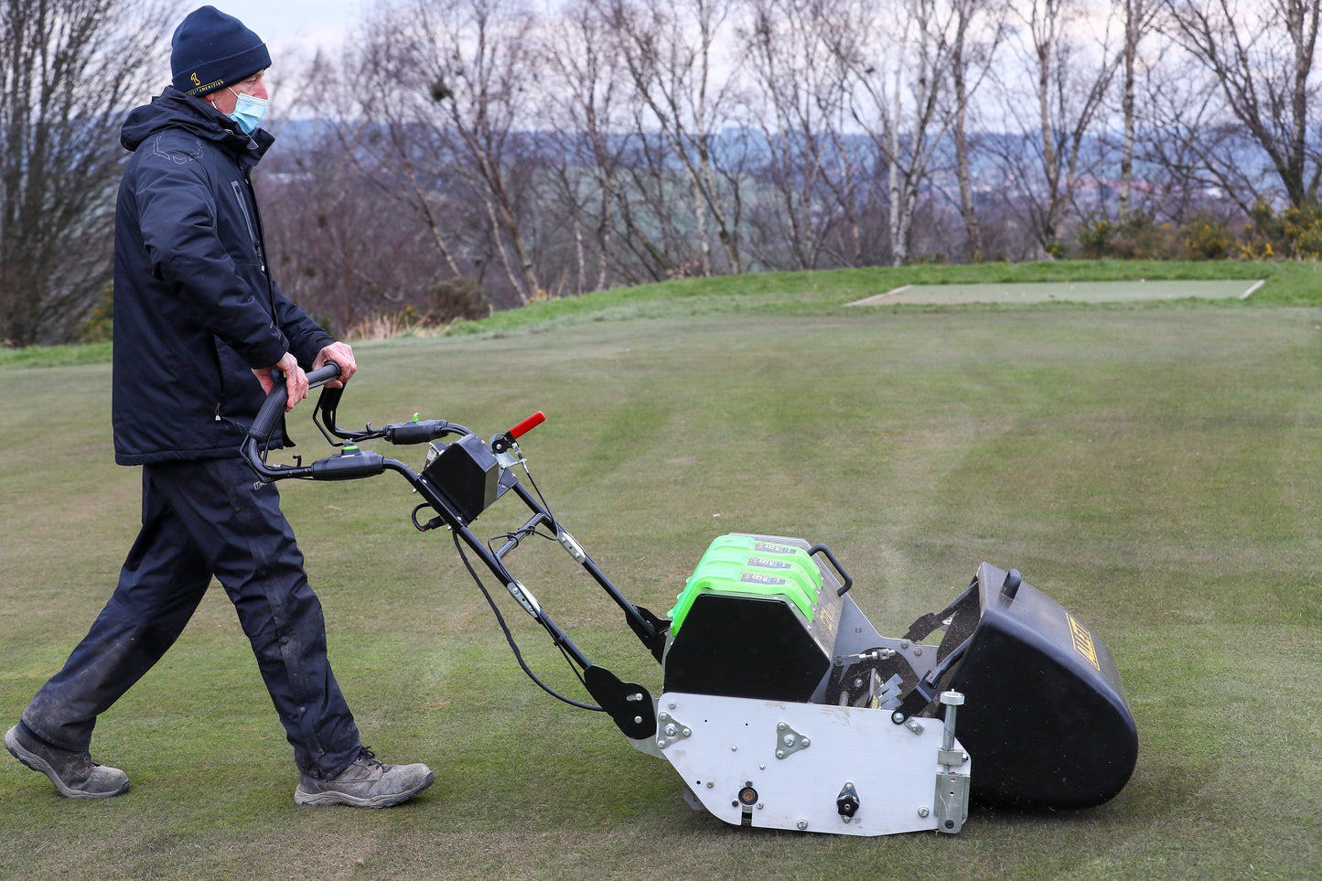 Allett C27E Evolution Cylinder Mower (Power-unit with Grassbox)