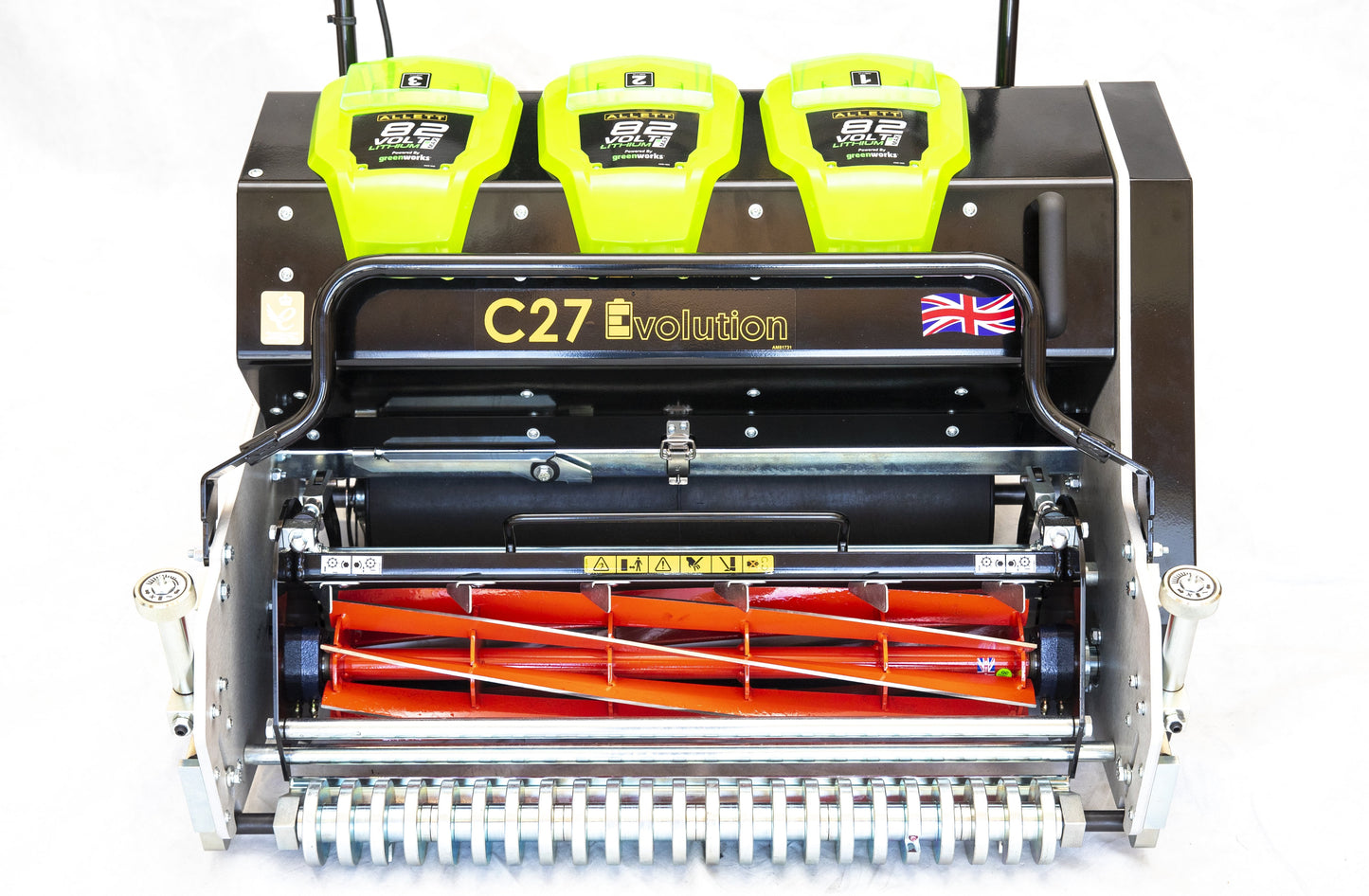 Allett C27E Evolution Cylinder Mower (Power-unit with Grassbox)
