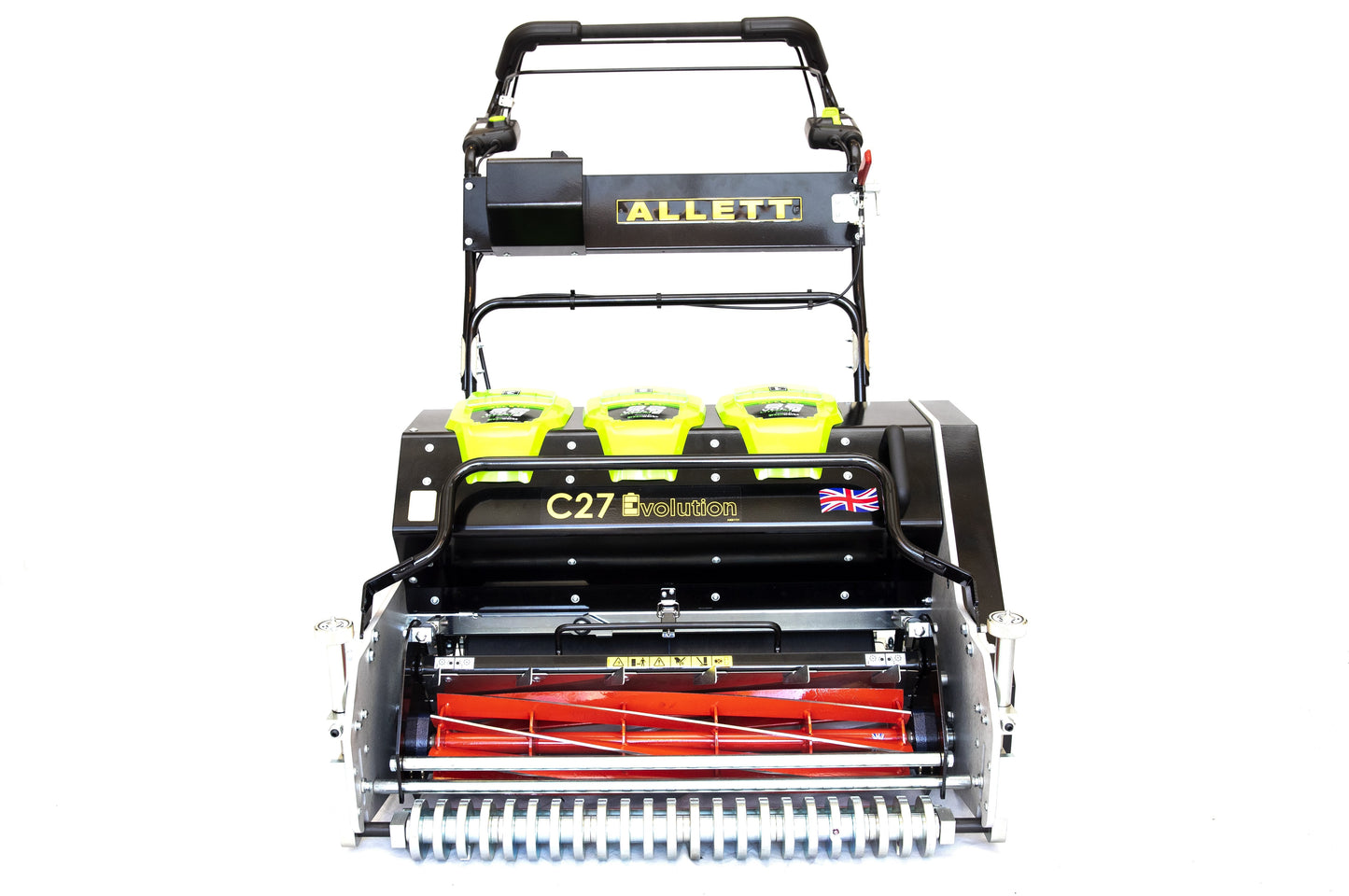 Allett C27E Evolution Cylinder Mower (Power-unit with Grassbox)