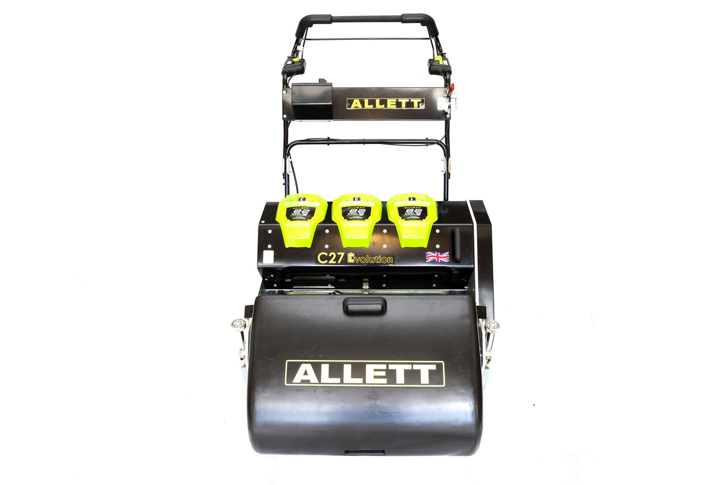 Allett C27E Evolution Cylinder Mower (Power-unit with Grassbox)