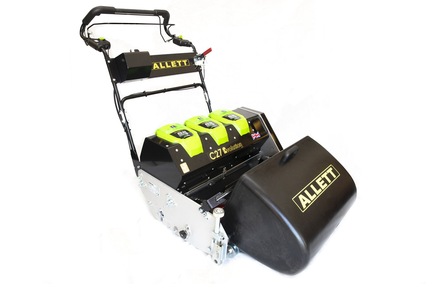 Allett C27E Evolution Cylinder Mower (Power-unit with Grassbox)