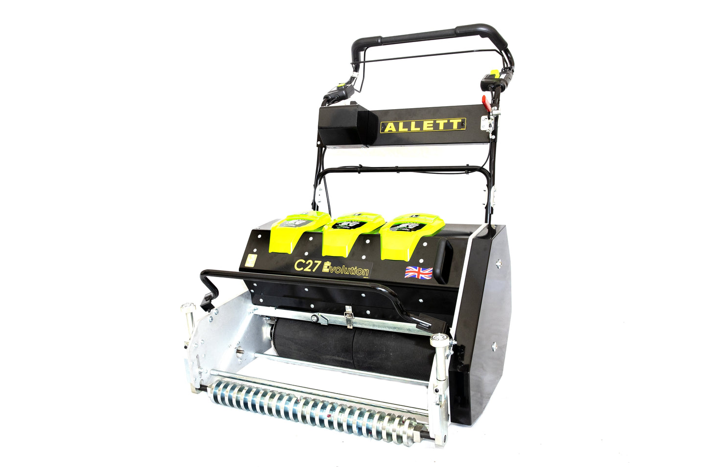Allett C27E Evolution Cylinder Mower (Power-unit with Grassbox)