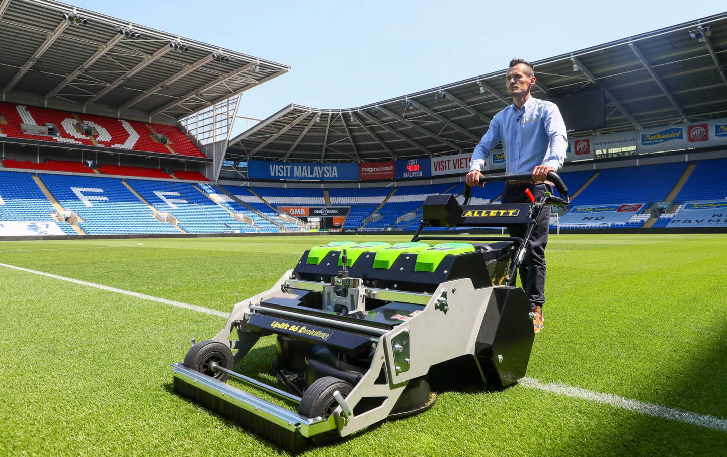 Allett Uplift 86 Evolution Stadium Rotary Mower