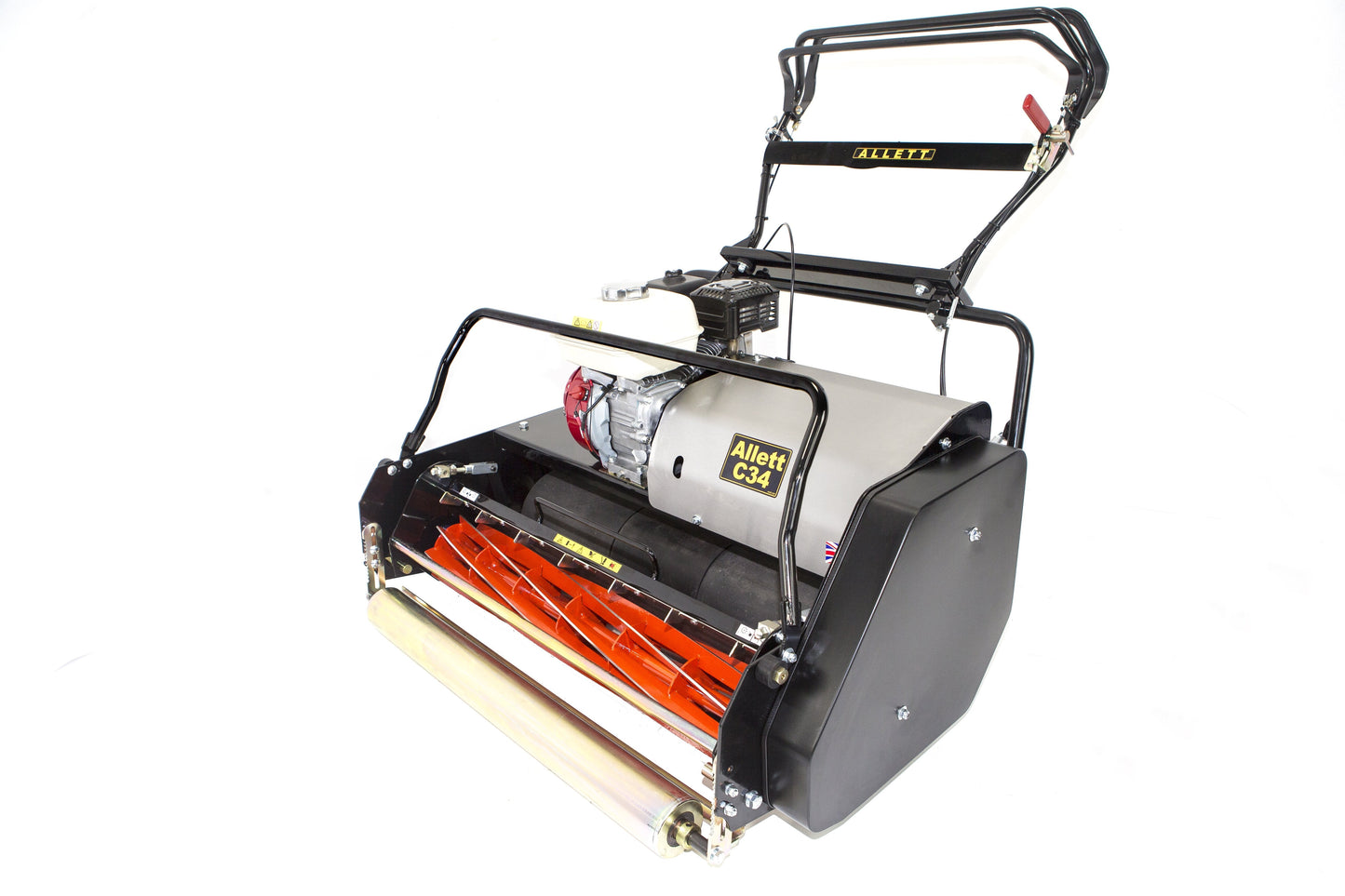 Allett C34 Cylinder Mower (Power-unit with Grassbox)