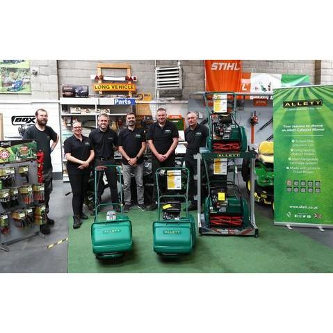 Support Your Local Allett Dealer- Dealer Showcase- Congleton Garden Machinery