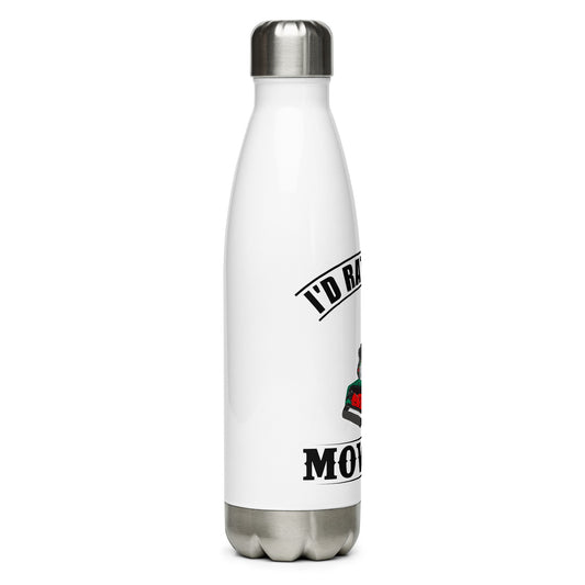 ALLETT I'd Rather Be Mowing Stainless Steel Water Bottle