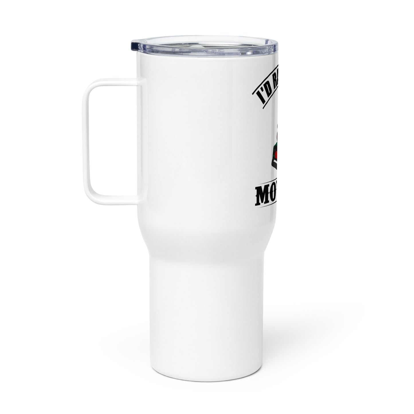 ALLETT I'd Rather Be Mowing Travel Mug