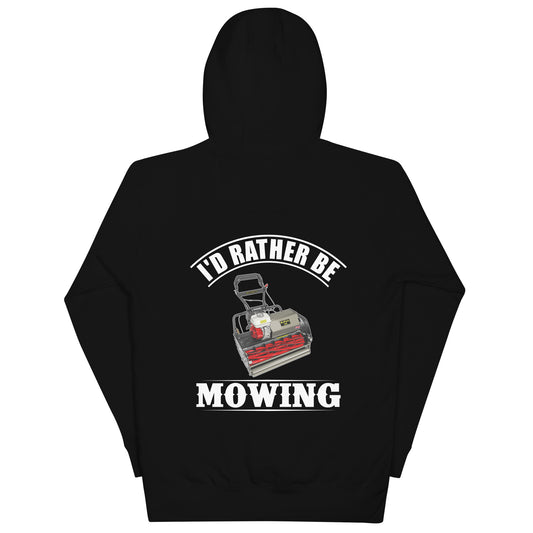 ALLETT I'd Rather Be Mowing Hoodie