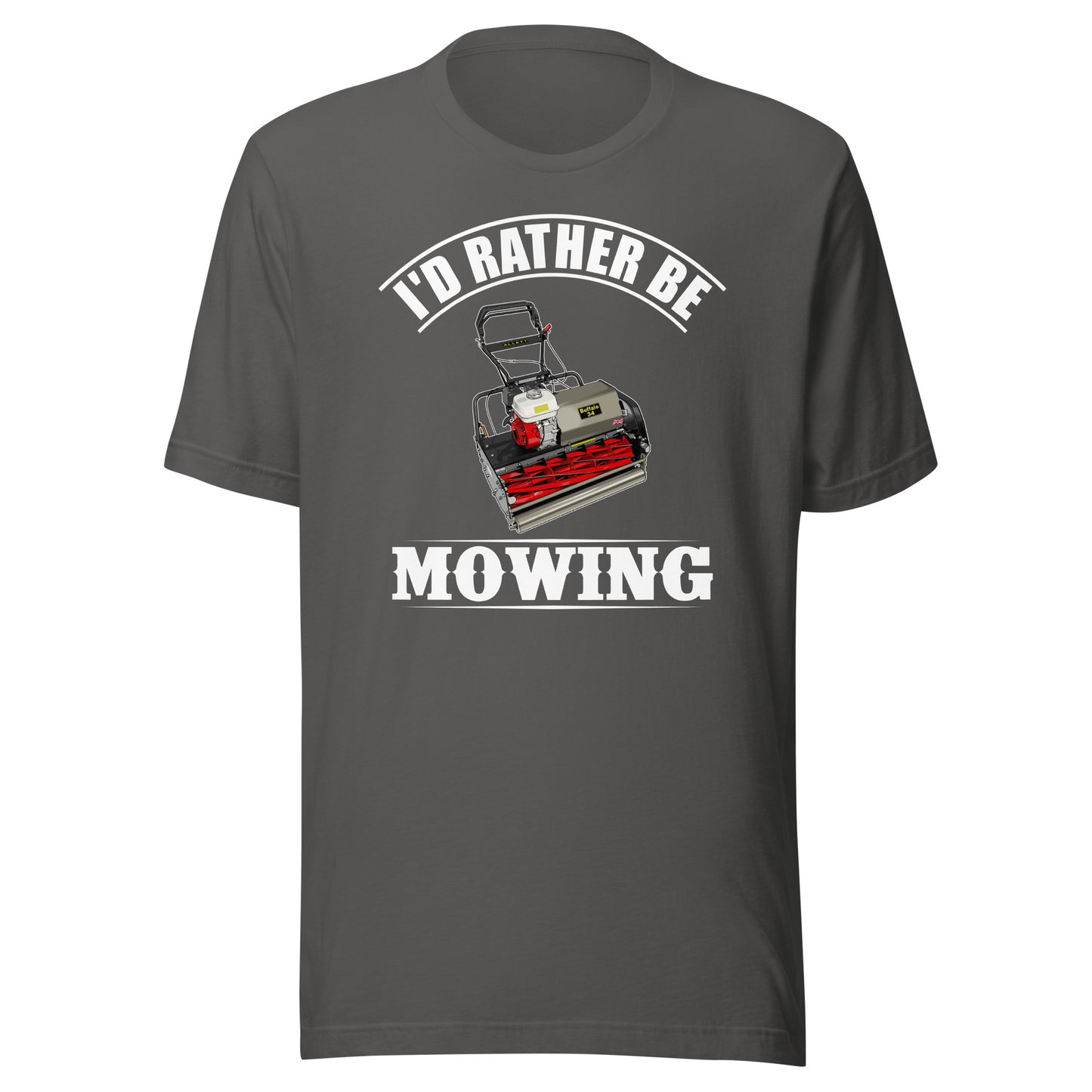 ALLETT I'd Rather Be Mowing Pro T-shirt