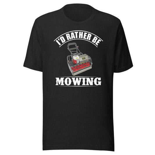 ALLETT I'd Rather Be Mowing Pro T-shirt