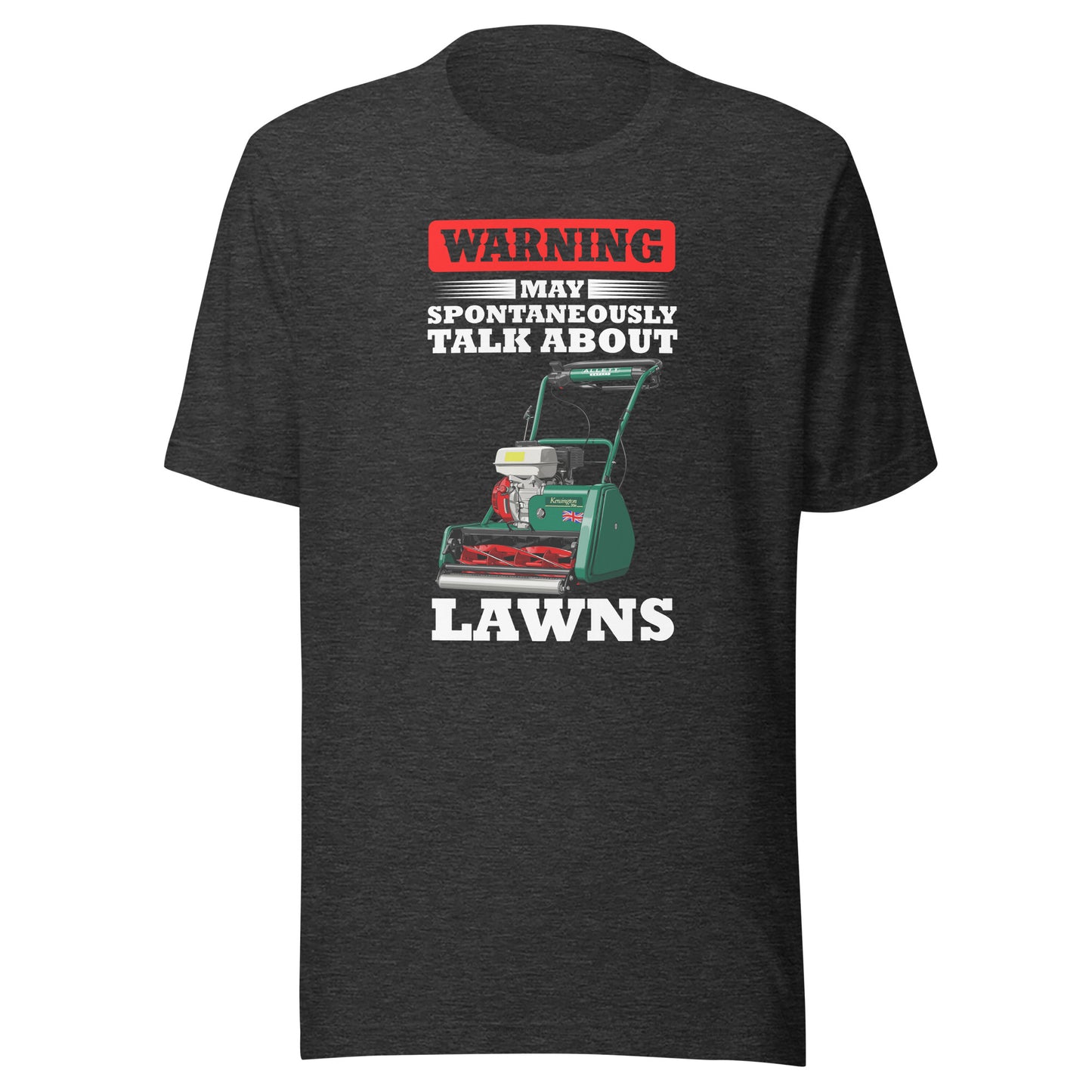 ALLETT Warning May Spontaneously Talk About Lawns T-Shirt