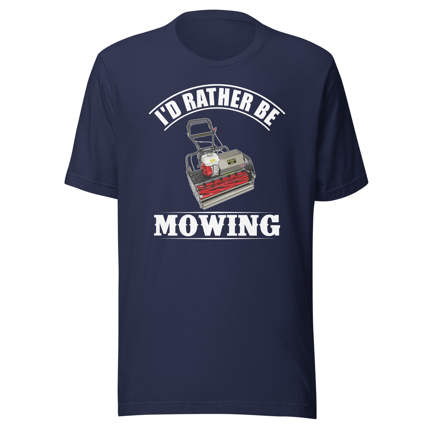 ALLETT I'd Rather Be Mowing Pro T-shirt