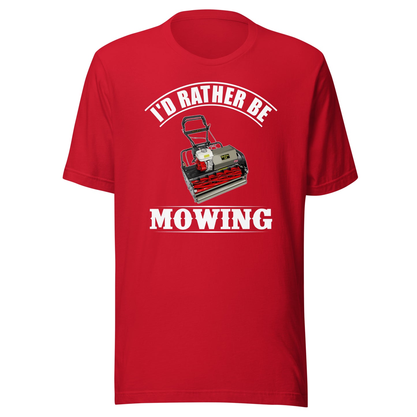 ALLETT I'd Rather Be Mowing Pro T-shirt