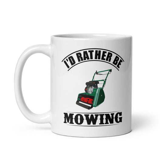 ALLETT I'd Rather Be Mowing Mug