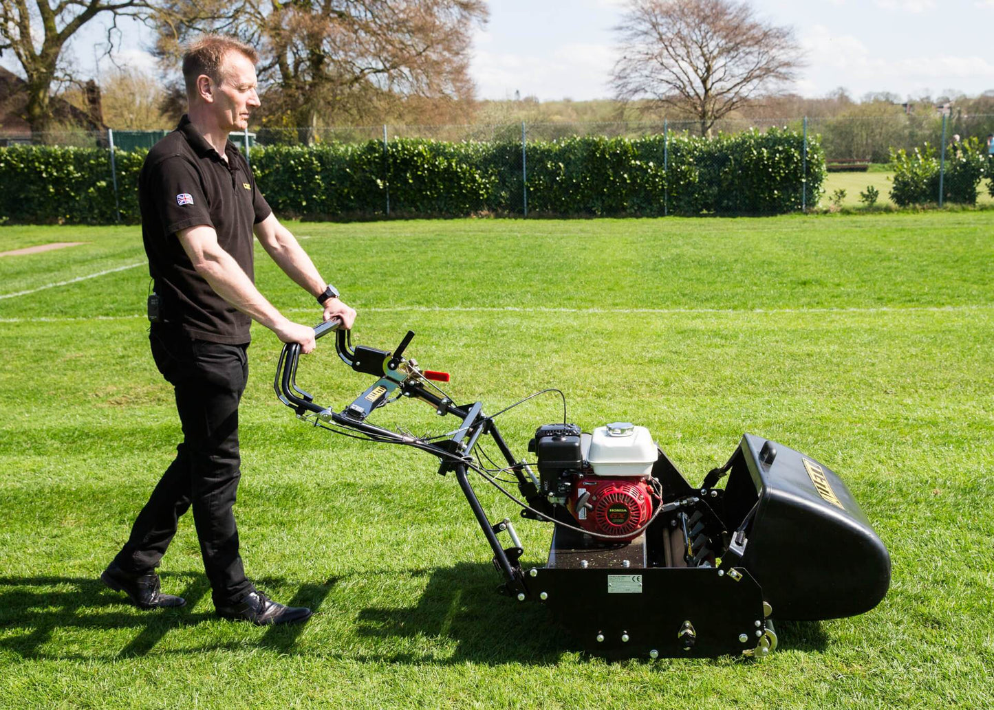 Allett C27 Cylinder Mower (Power-unit with Grassbox)