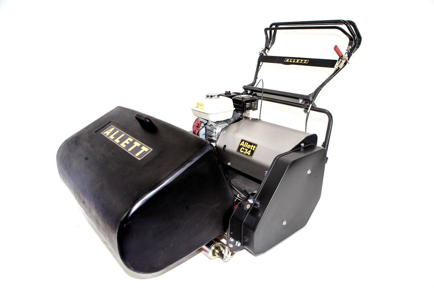 Allett C34 Cylinder Mower (Power-unit with Grassbox)