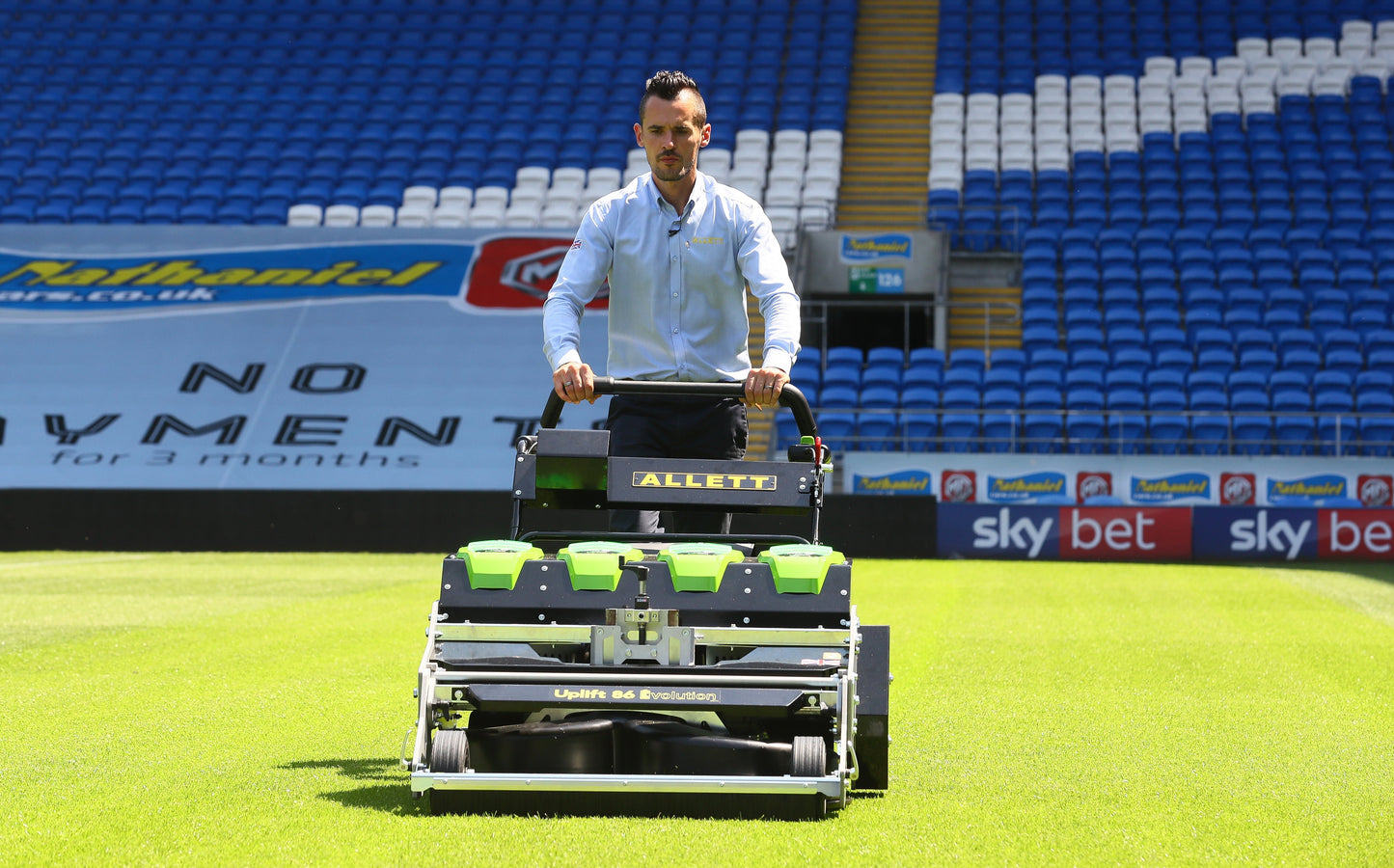 Allett Uplift 86 Evolution Stadium Rotary Mower