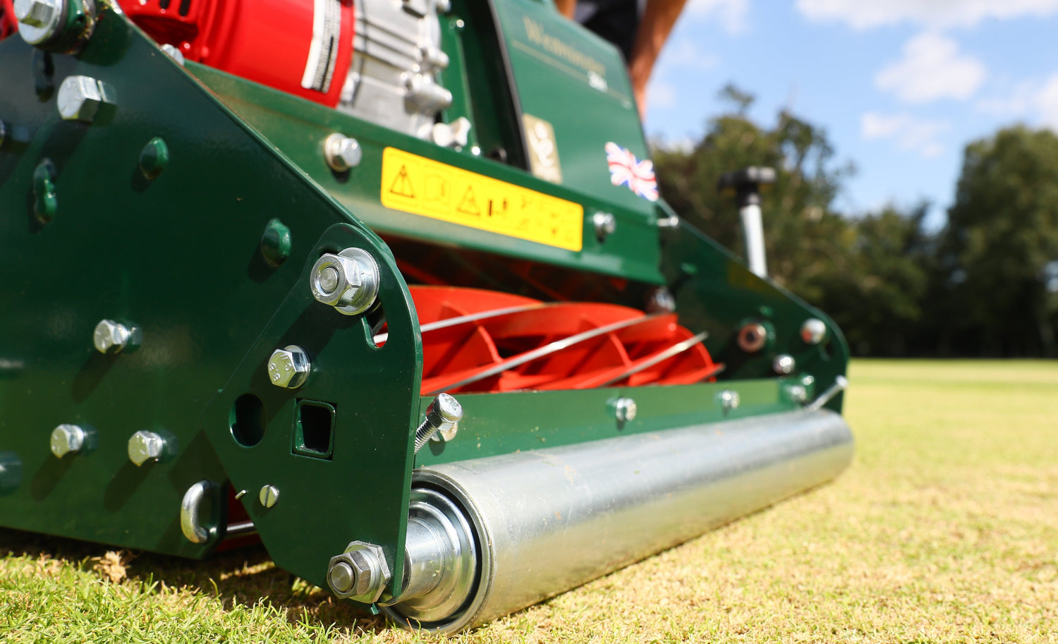 Allett Westminster 20H Petrol Cylinder Mower – ALLETT Australia